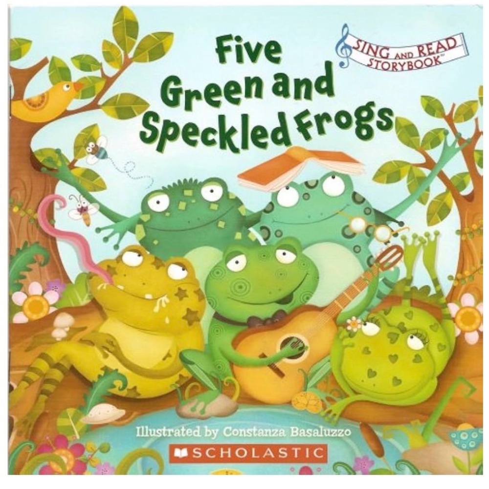 $2 Scholastic Five Green and Speckled Frogs$2 WITH ANY $10 ORDER OR MORE
